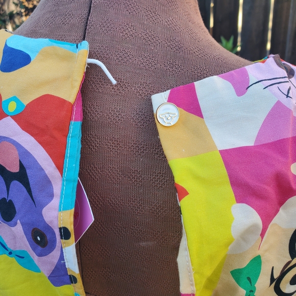 Popart Dog Print By Julyliebe Print Dress - Picture 7 of 7